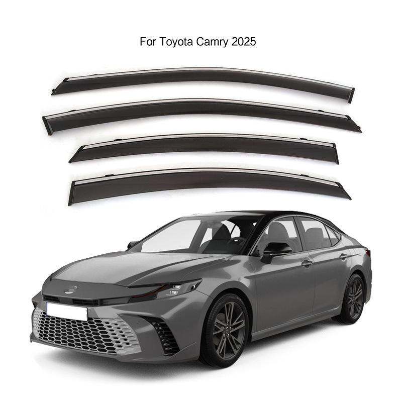 

Suitable for Toyota 2026 Camry Rain Cover Injection Window Rainproof Eyebrow Rainproof or Reflective Side Window Deflector