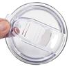 20/30oz Round Cup Lid Transparent Sealed Anti-Splash Cover for Yeti Ozark Trail