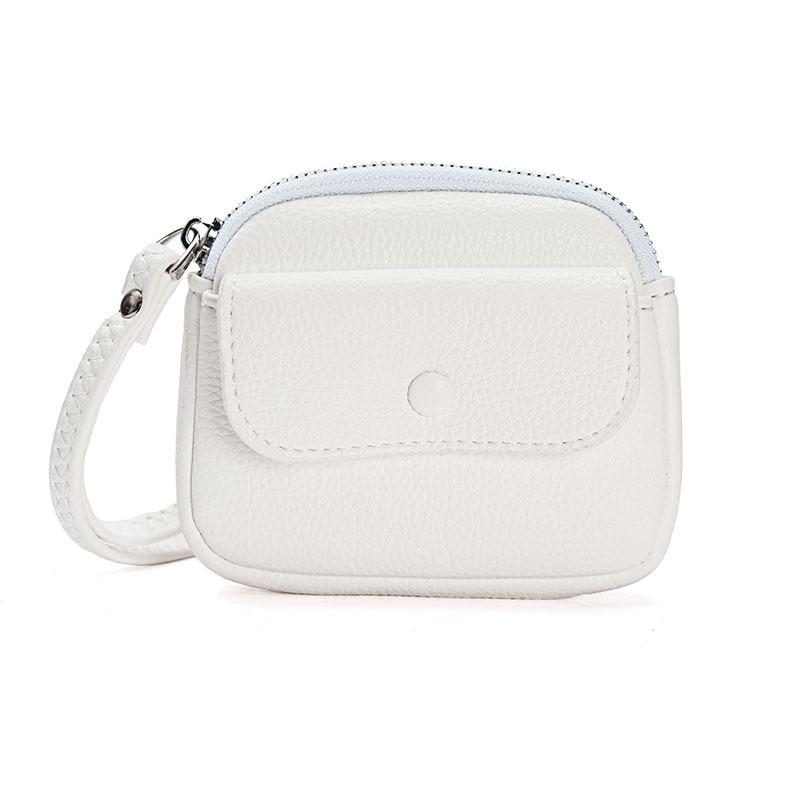 

Мини-кошелек для губной помады и монет, многофункциональная женская сумка на запястье, модная сумка для карт на молнии из искусственной кожи