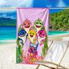 Ultra-Soft Beach Towel with Shark Theme,Ideal for Pool - Camping, Diving - Perfect Travel Essential, Vibrant Beach Towel.