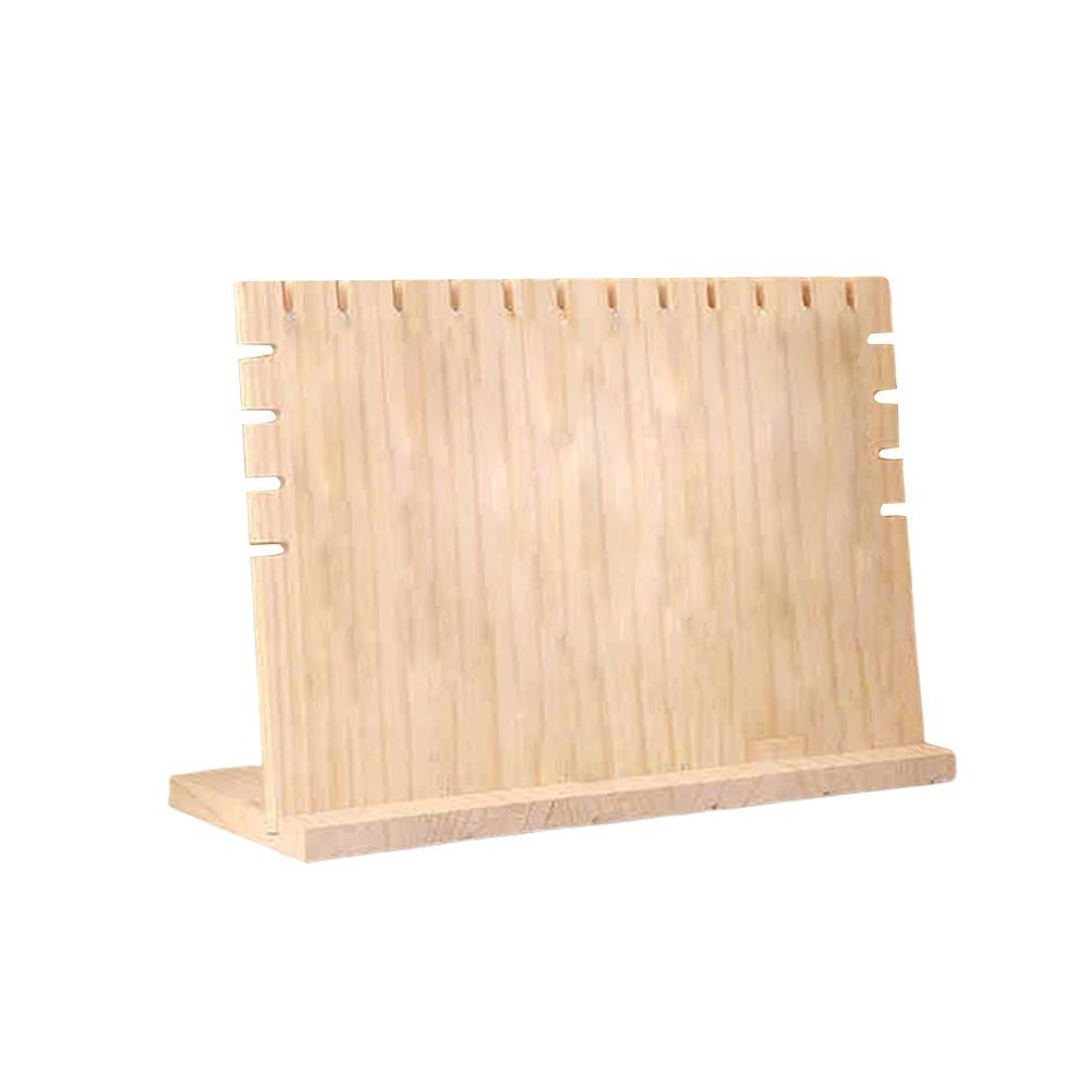 

Walnut Wood Wooden Necklace Frame Fashion Jewelry Display Props Jewelry Pendant Necklace Bracelet 3