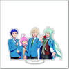 16CM Anime Ensemble Stars Acrylic Stand Ornaments Hidaka Hokuto Tenshouin Eichi Hibiki Wataru Figure Stand Halloween Gifts