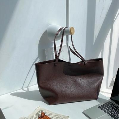 Korean Style Women Shoulder Bag Soft PU Leather Tote Handbag Large Capacity Female Composite Bags Shopping Totes for Women