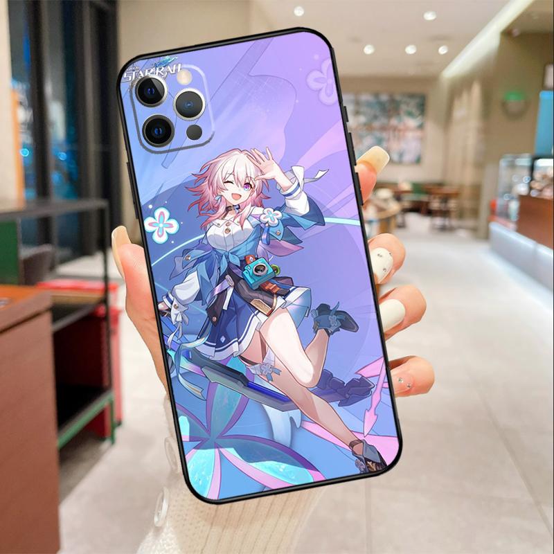 Honkai Star Rail Phone Case For iPhone 17 16 15 14 13 11 12 Pro Max mini 16 Plus 16e 17 Air Protective Cover