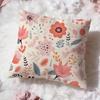 Cute Texture Cushion Cover Premium Comfort Reversible Pillow Cove Two in One Design for Any Room  Car Interior
