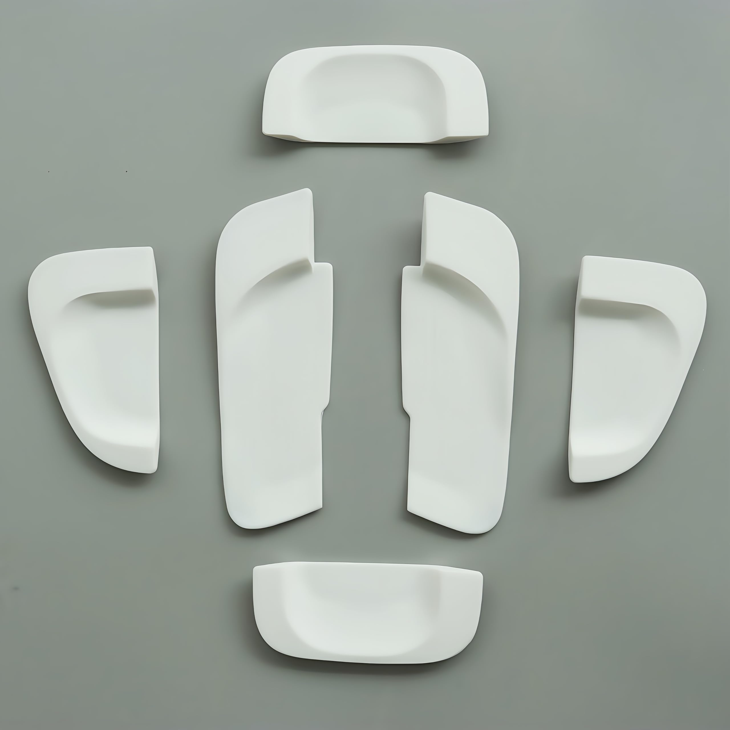 

KICARYAJP Door Knob Under Covers for Toyota Hiace and Regius Ace and 8th with Smart Entry and Start Buttons November Protects Door Knob Scratch Door белый