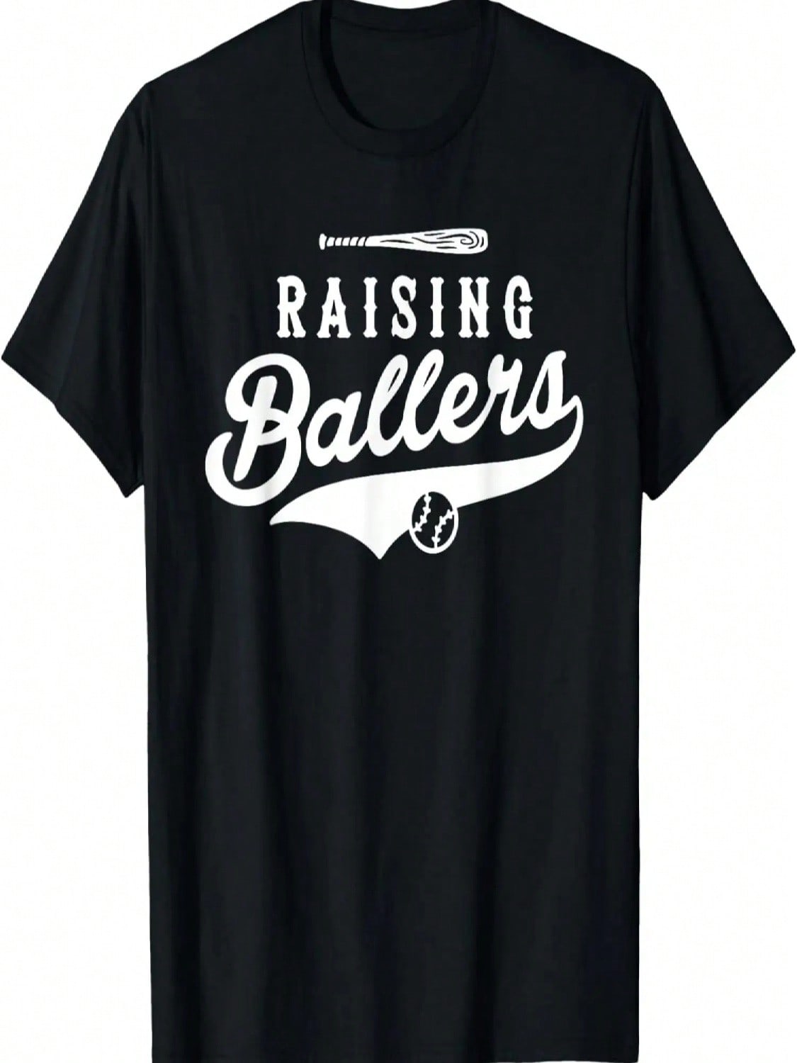 Raising Ballers, Baseball Dad And Mom T-Shirt S разноцветный