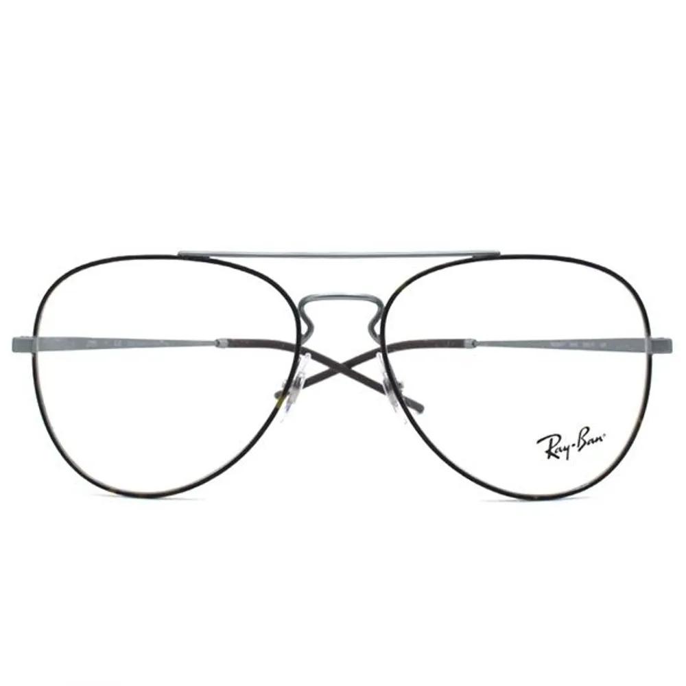 Ray-Ban RB6413 3043 (Leopard Print + Grey / Rubber) Glasses