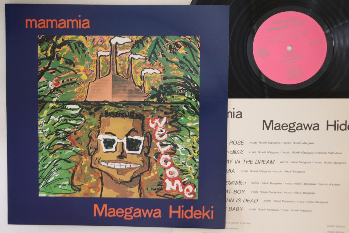 

LP Record MAEGAWA HIDEKI - Mamamia PSM8702 PSM Japan Japanese Pop/Rock Used