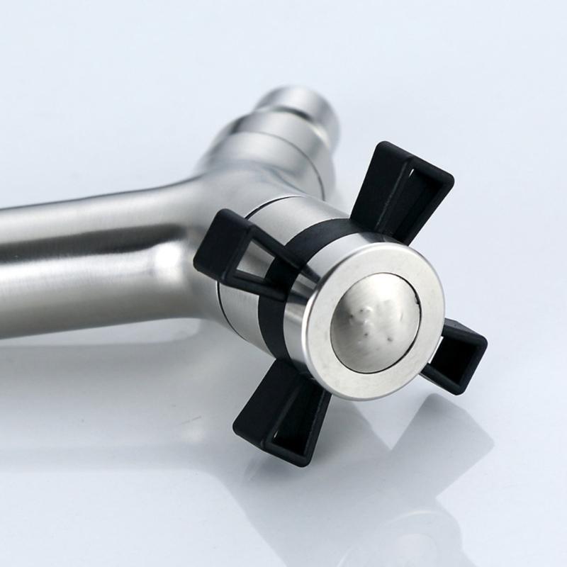 Strong Steel Laundry Faucet Quick Connection Valves Easy Setups Modern Styles Fast Open Valves for Washing Machine