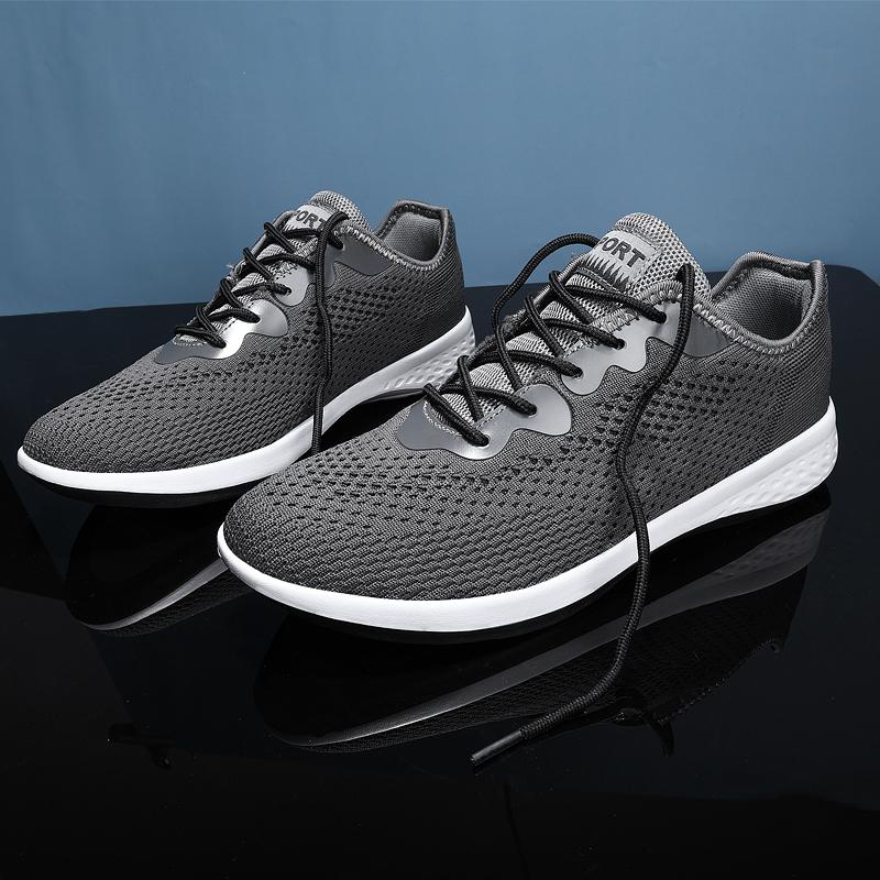 38-49 Spring/Autumn Men's Low Low Light Symnoma Net Breathable Large-size Running Shoes Casual Sports Shoes