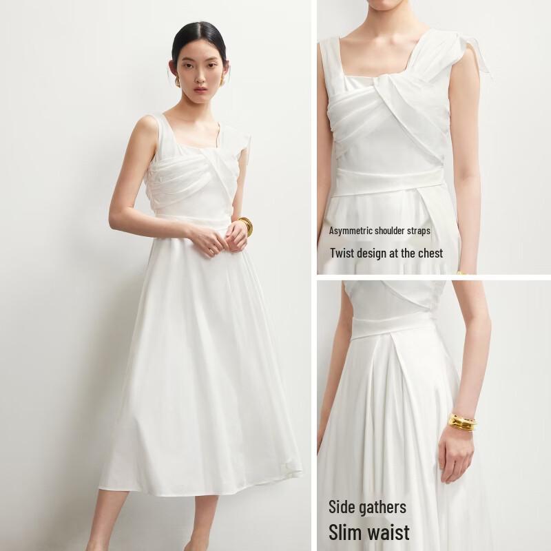 VEROMODA A-Line Twisted Knot Midi Dress