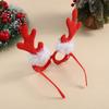 Cosplay Christmas Antler Glasses Funny Christmas Decorations Party Plush Antlers Glasses  Children
