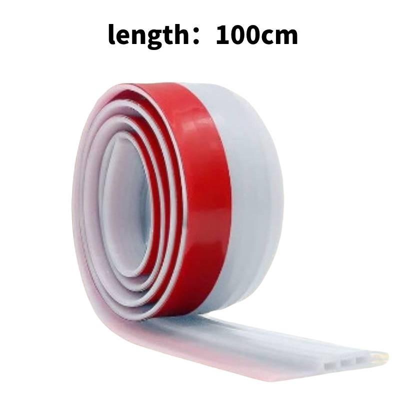 

Self Tpe Adhesive Door Seal Strip Insulation Dustproofing Hollow Three Layer белый