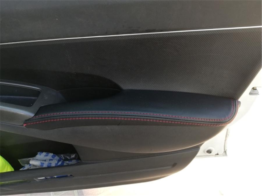 Door Panel Armrest Leather Cover Protection For Honda Civic 8th Gen 2006-2011