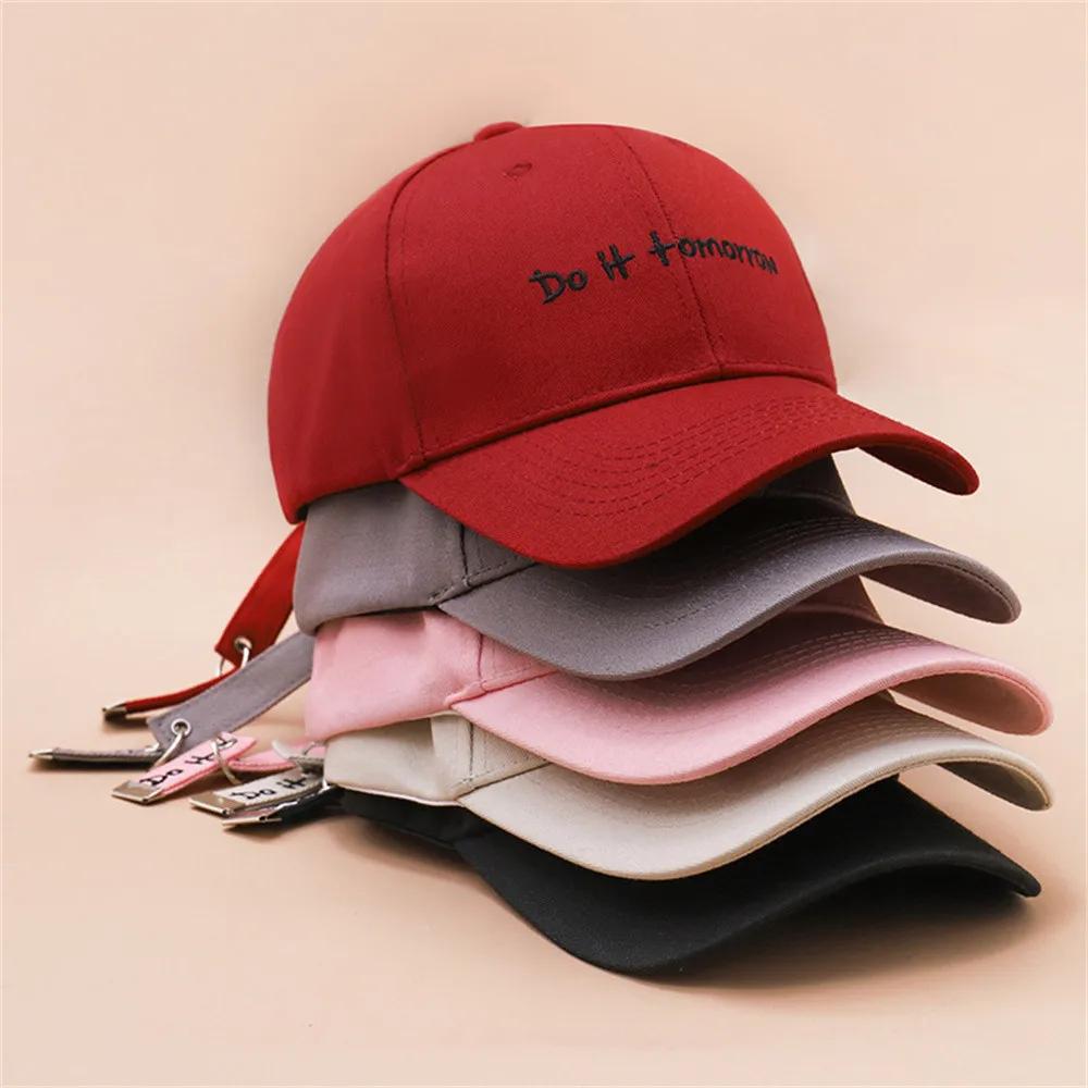 Minimalist Thin Hat Summer Duckbill Hat Solid Color Embroidered Cotton Couple Baseball Cap
