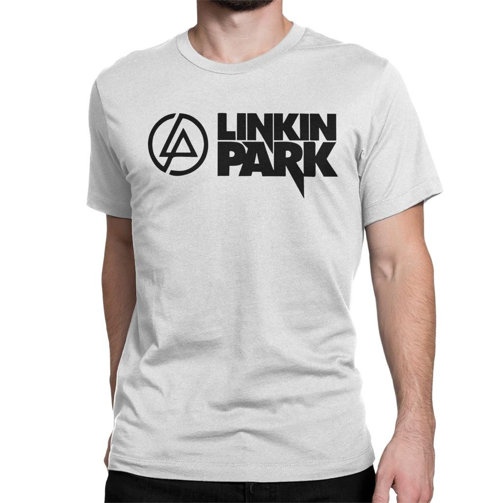 Men Women's T-Shirt Linkinparks Music Band Awesome Cotton Tees Short Sleeve Rock T Shirt Round Neck Tops Printed