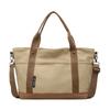 Canvas Bag Women's Large Capacity 2025 New Summer Versatile Messenger Bag Casual Portable College Student Tote Bag