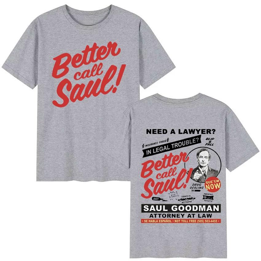 Nowy bawełniany T-shirt męski i damski na wiosnę i lato Wzór Fan Breaking Bad Nadruk Krótki rękaw Okrągły dekolt Casualowy T-shirt