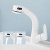 Bathroom Pull Out Faucet Lift Up And Down Basin Faucet Rotatable Mixer Tap Stretchable Lavatory Sink Mixer Faucet