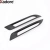 For Toyota Bz4x    2024 2025 Carbon Fiber Rear Fog Light Lamp Cover Trim Tail Foglight Bezel Trims Car Accessories
