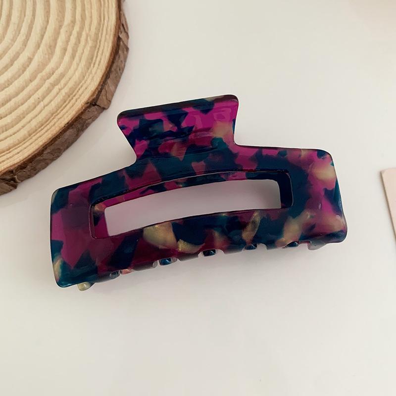 Vintage Claw Clip Women Hair Clips Leopard Pattern Marbling Hair Barrettes Crab for Hair Girls Hair Claw Hair Accessories New