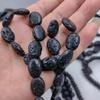 Volcanic Stone Bead Jewelry: Round, Square, Abacus, Rectangular Beads for DIY Bracelets & Necklaces.