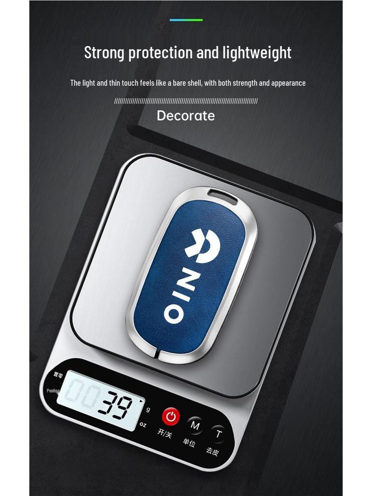 Nio Key Case for ET5, ET7 (2022), ES6, ES7, EC6, ES8 - Luxurious Buckle Design for Men
