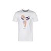 T Shirts Men's White Crew Neck Moderate Straight Fit AR1472-100