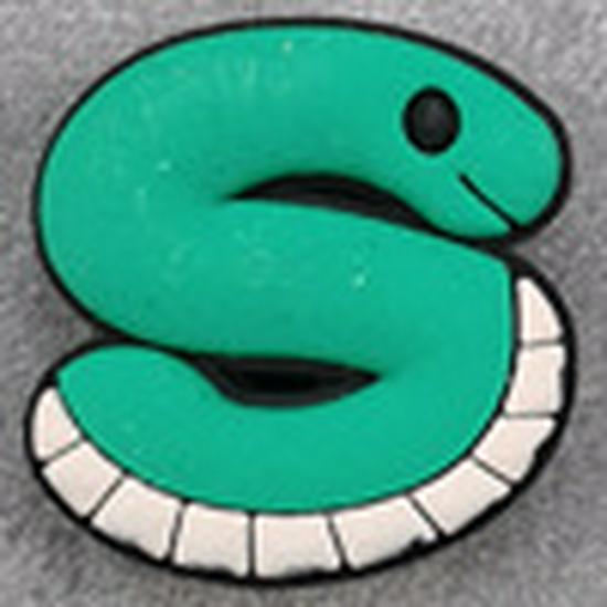 Animal Letter Shoe Charms: Creative Cartoon Detachable Buckles for Garden Clogs