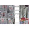 Foreign Trade Original Order Lim * E Women's Washed Old Sports Leisure Hoodie Hoodie Multi-Color 9083-401 1675