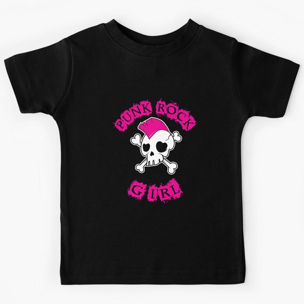 Punk Rock Girl Kids T-Shirt 150