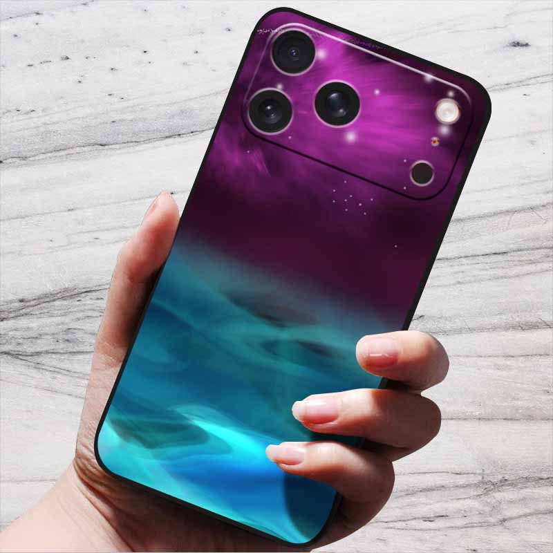Case For iPhone 16 plus 17 Pro Max Luxury Silicone Back Cover For iPhone17 Air 16e iPhone16 Soft TPU Phone Cases Marble Patterns