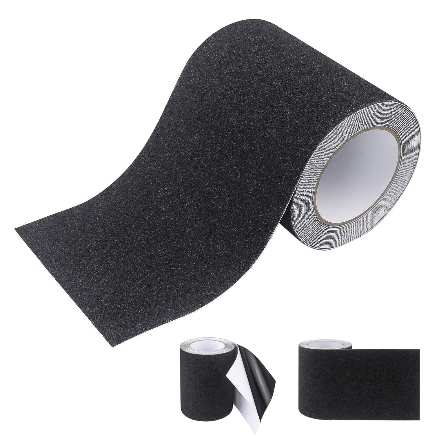 

Минеральная наклейка для предотвращения несчастных случаев для помещений и улицы, прочный лист 150 мм x противоскользящая лента, водонепроницаемая, с частицами, противоскользящая для лестниц, стремянок, полов,