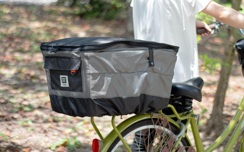 MARUTO Penta Thick Rear Basket Old Blue D-2R-600 Two-Tier Cover,