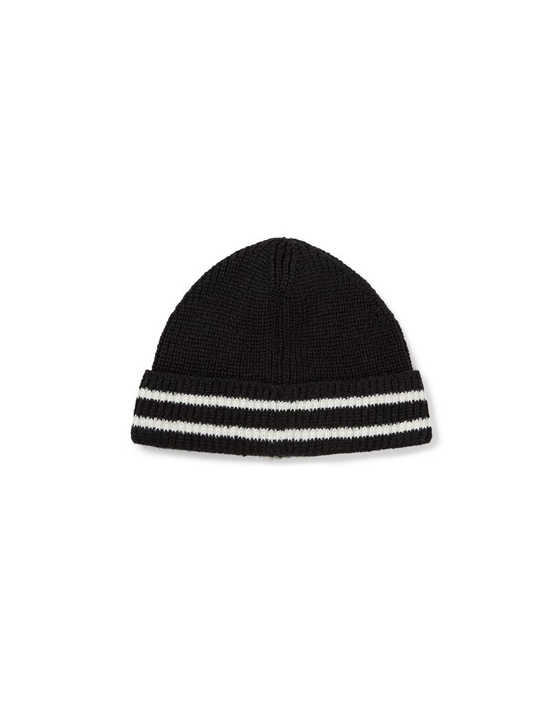 MMLG [Mmlg] Stripe Knitcap (Black)