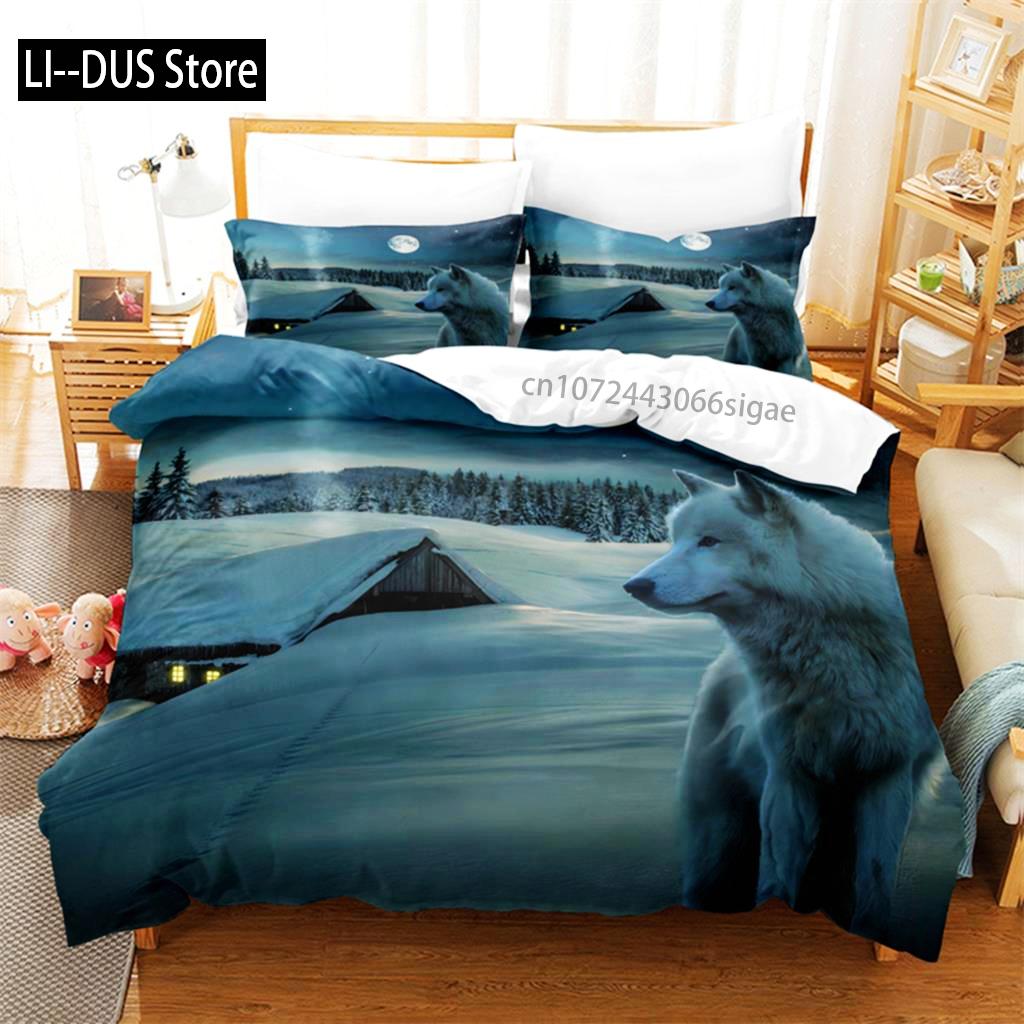 Ferocious Animals Bedding Set Duvet Cover Set 3d Bedding Digital Printing Queen Size Bedding Set Fashion Design
