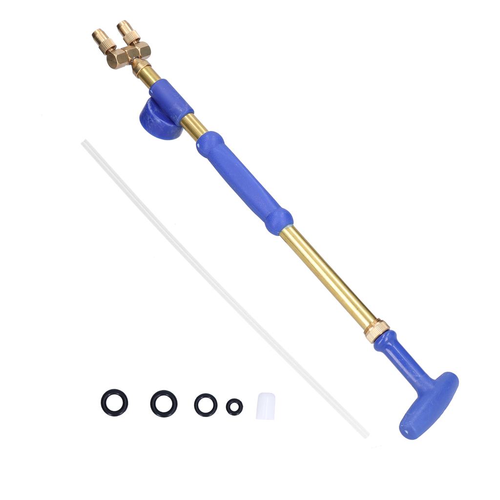 Flaskesprøyte med doble dyser G3/4 hunngjenger Vannspreder for hageplen