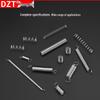 200 PCS Assorted Spring Set: Cylindrical Tension & Compression Springs with Hooks, Boxed