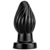 Black Threaded Butt Plug Masturbation Stick Backyard Butt Plug Sex Toys Backyard Butt Plug