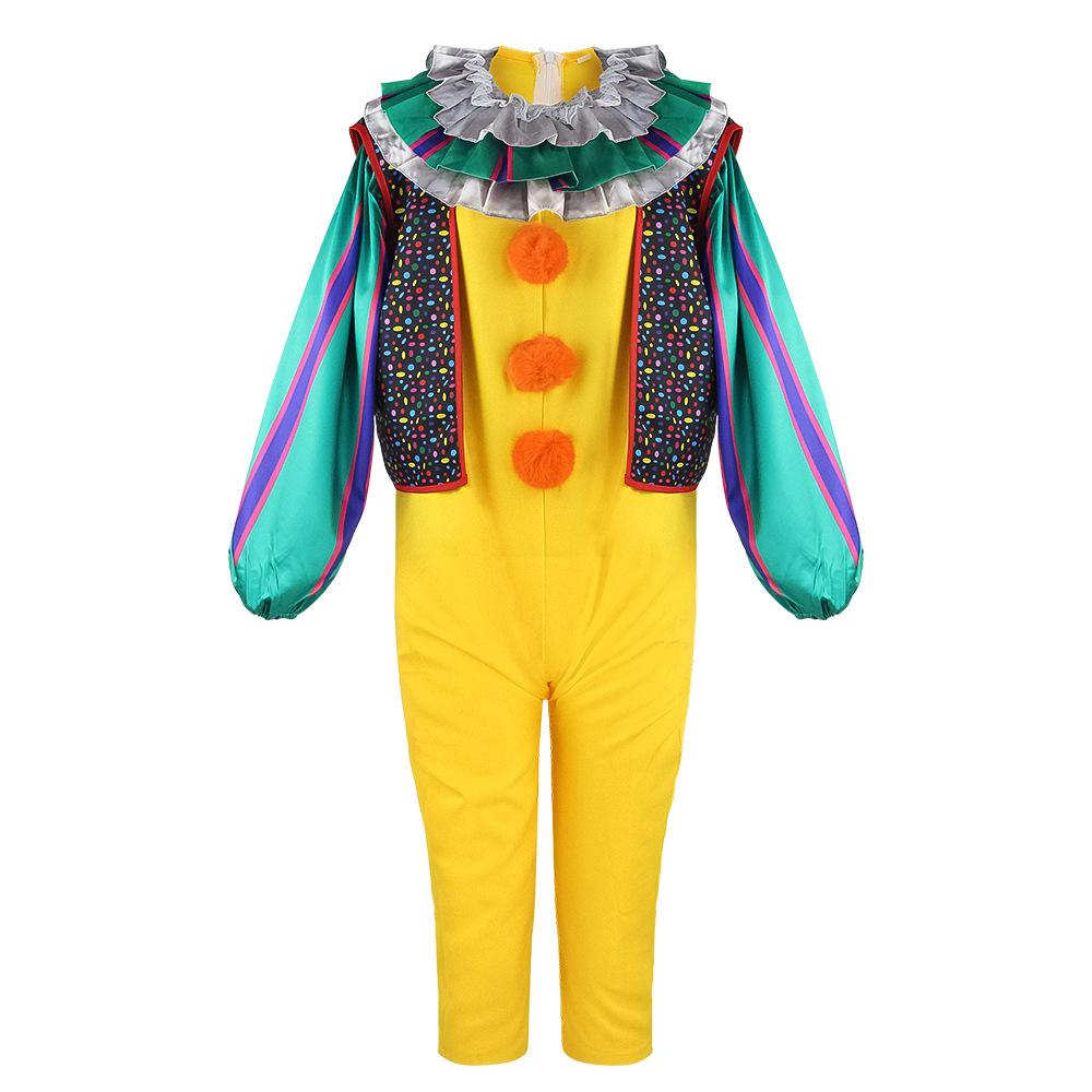 

Clown return to the soul cos costume, Penny Wise cosplay Halloween costume Pennywise clown return to the soul cos Adult 3xl