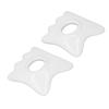 2pcs Face and Body Gua Sha Board Ceramic Gua Sha Board Face Lift Muscle Relief Scraping Massage Tool for Face and Body