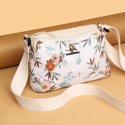Borsa a tracolla da donna leggera Borsa a spalla singola Borsa da donna di grande capacità Multi-tasche