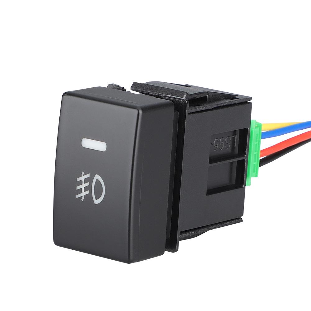 Universal Car Fog Light Switch for Toyota, Honda, Nissan, Renault, Mitsubishi, Isuzu, Hyundai - Button & Modification Compatible