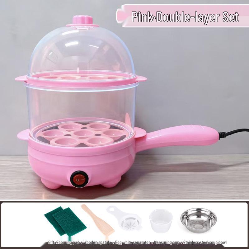 Canxiang Non-Stick Electric Frying Pan: Poached Eggs, Dumplings, Pot Stickers & Breakfast Cooker