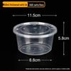 Disposable Clear Plastic Soup Bowls with Lids