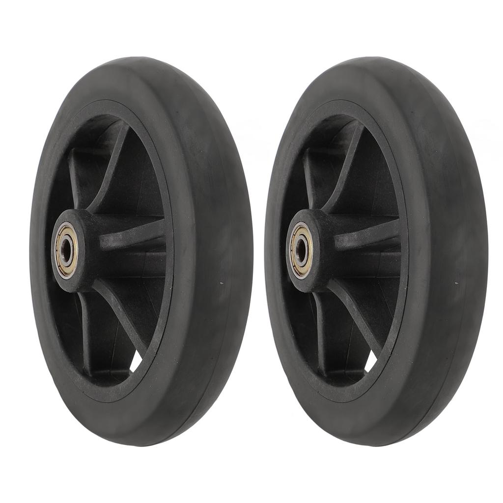 2pcs Wheelchair Wheel 6 Inch Replacement Electric Wheelchair Accessory for Most Electric