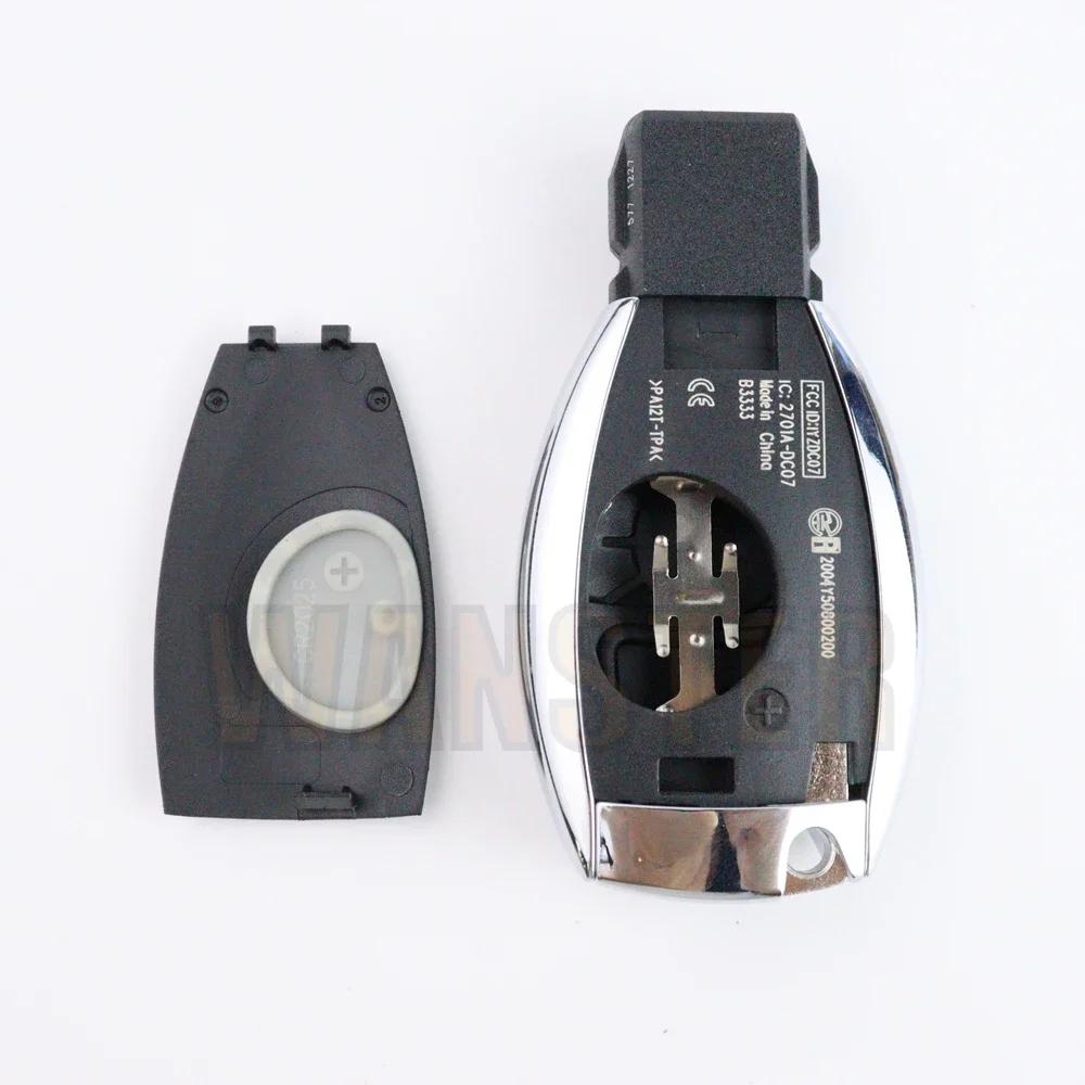 Custodia Guscio Chiave Auto 2 3 4 Pulsanti Per Mercedes Benz W210 W212 E63 W202 W207 Classe A/C/E/S W203 W204 W205 W211 W221 W222
