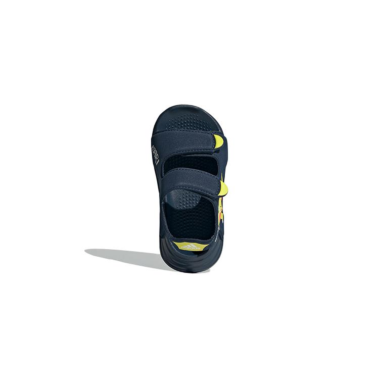 Adidas Swim Synthetic Leather Comfortable Low top Toddler Shoes Blue Infant And Toddler GX2442