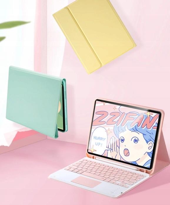 Keyboard touchpad case for apple ipad 10.2 7/8/9 gen